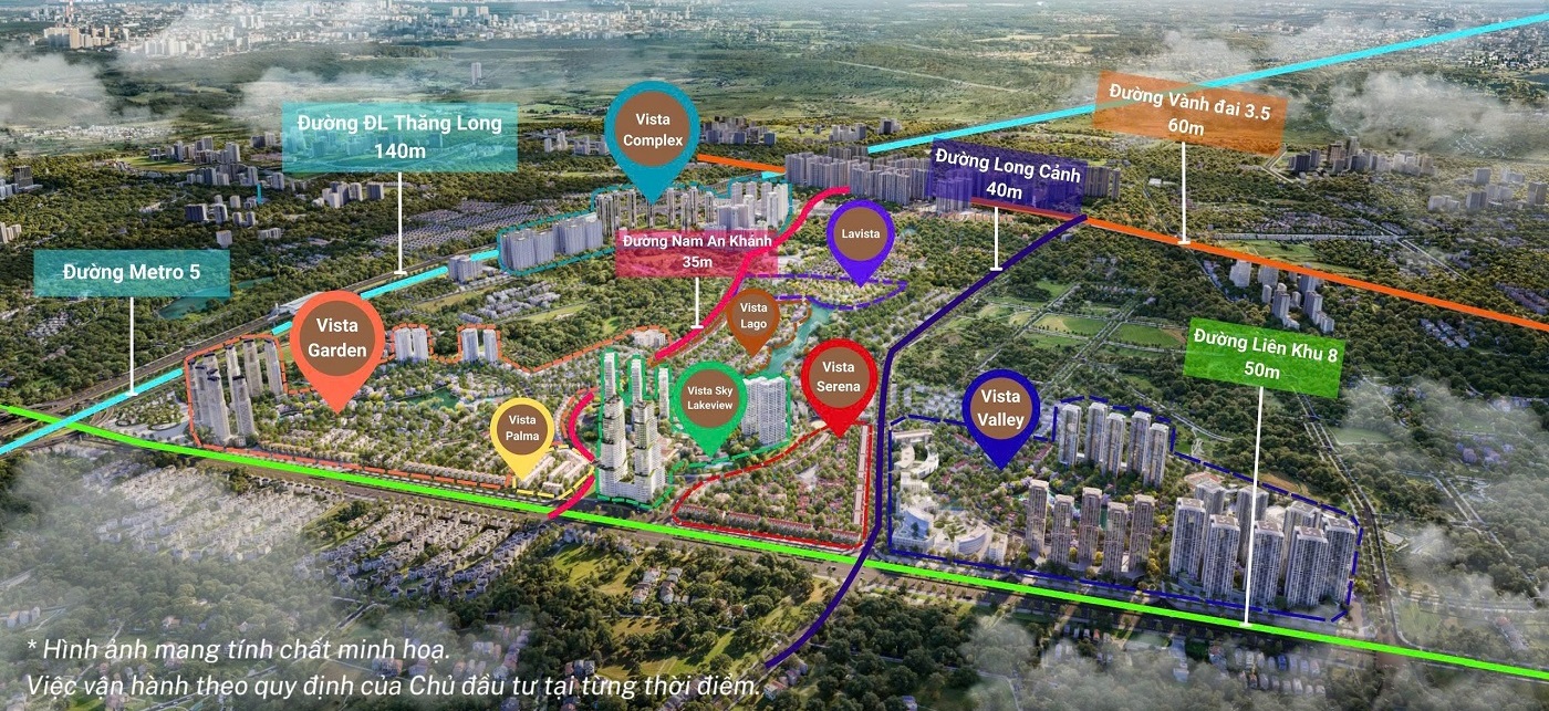 Vista Valley Nam An Khánh 【Bảng Giá & Mặt bằng®】